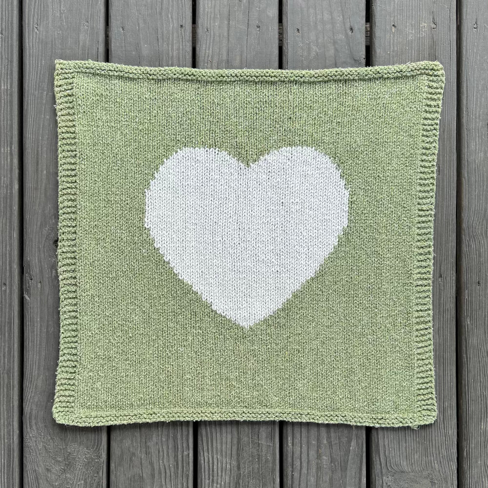 Heart Stroller Blanket Pattern
