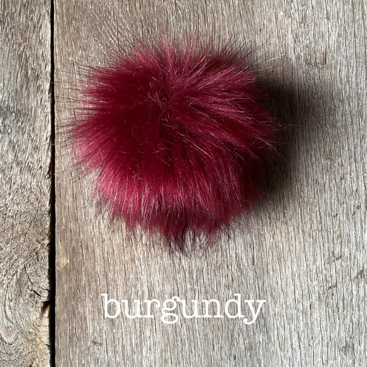 Faux Fur Mini PomPom