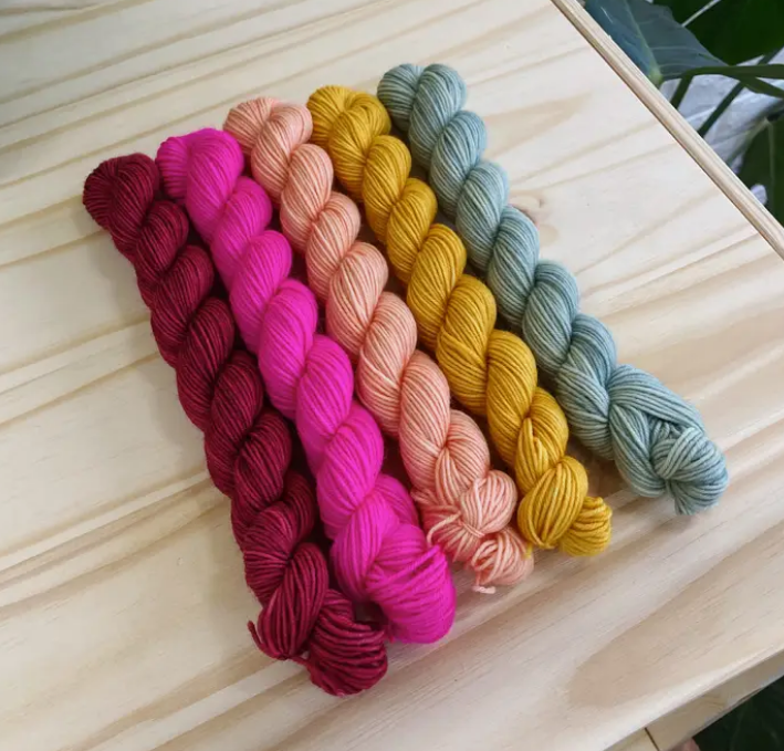 Cottage Sock Yarn Mini Skein Set