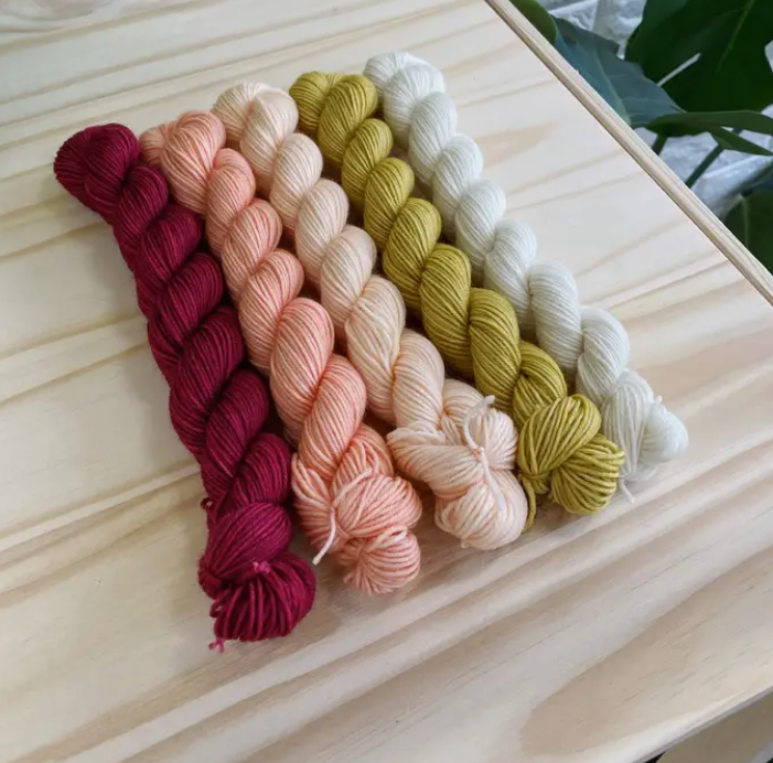 Cottage Sock Yarn Mini Skein Set
