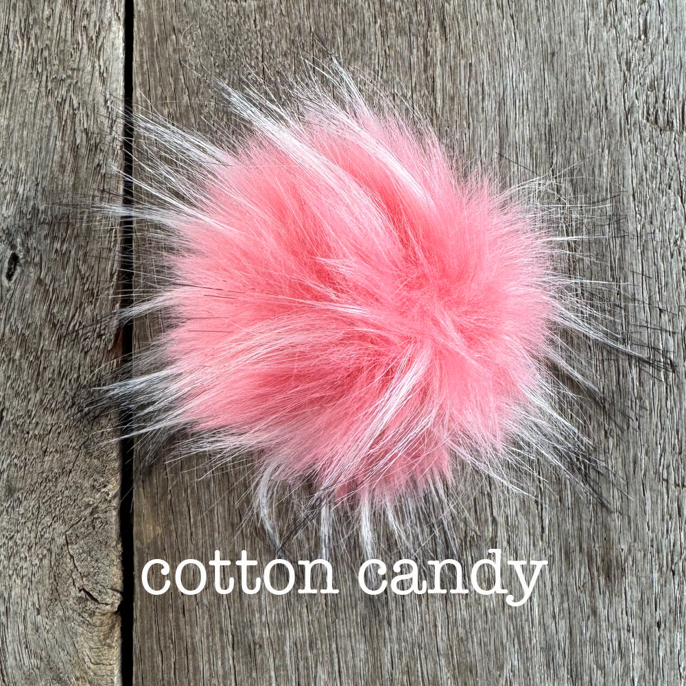 Faux Fur Mini PomPom