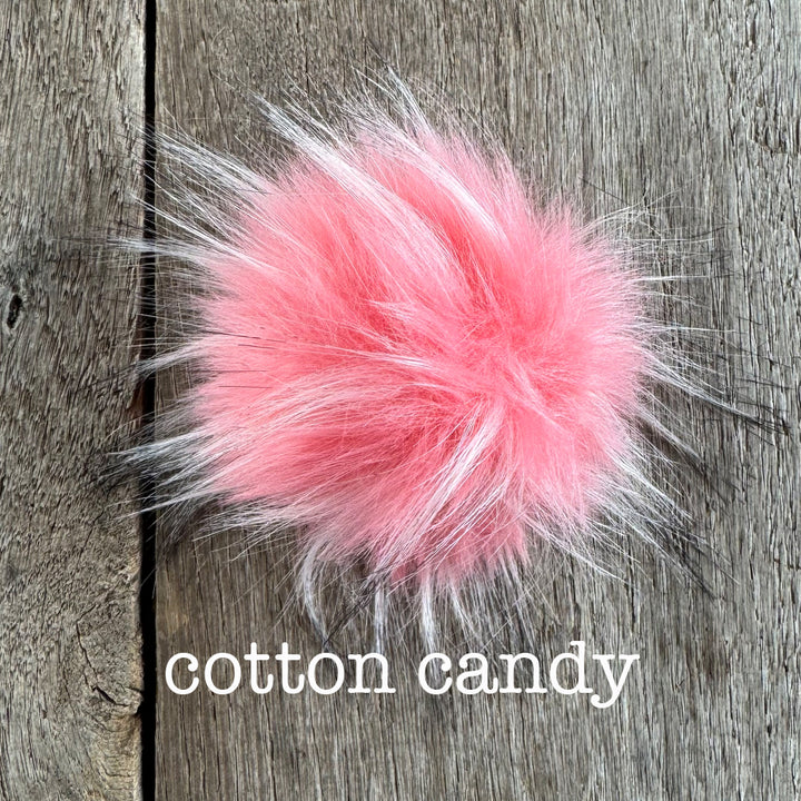 Faux Fur Mini PomPom