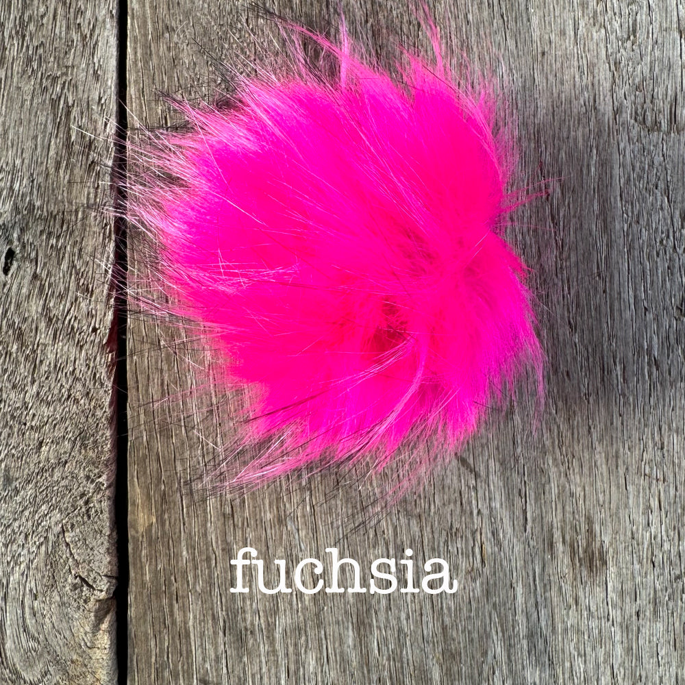 Faux Fur Mini PomPom