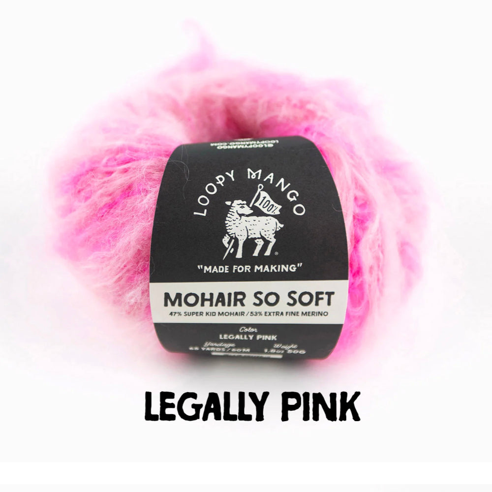 Loopy Mango Mohair So Soft