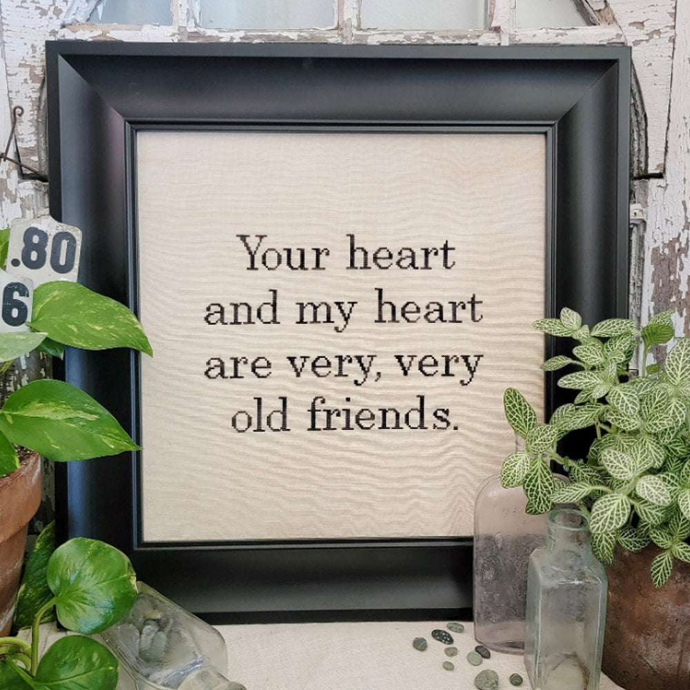 Hello, Liz Mathews Cross Stitch Pattern