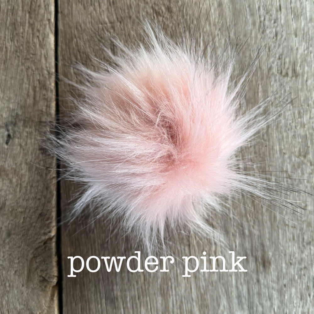 Faux Fur Mini PomPom