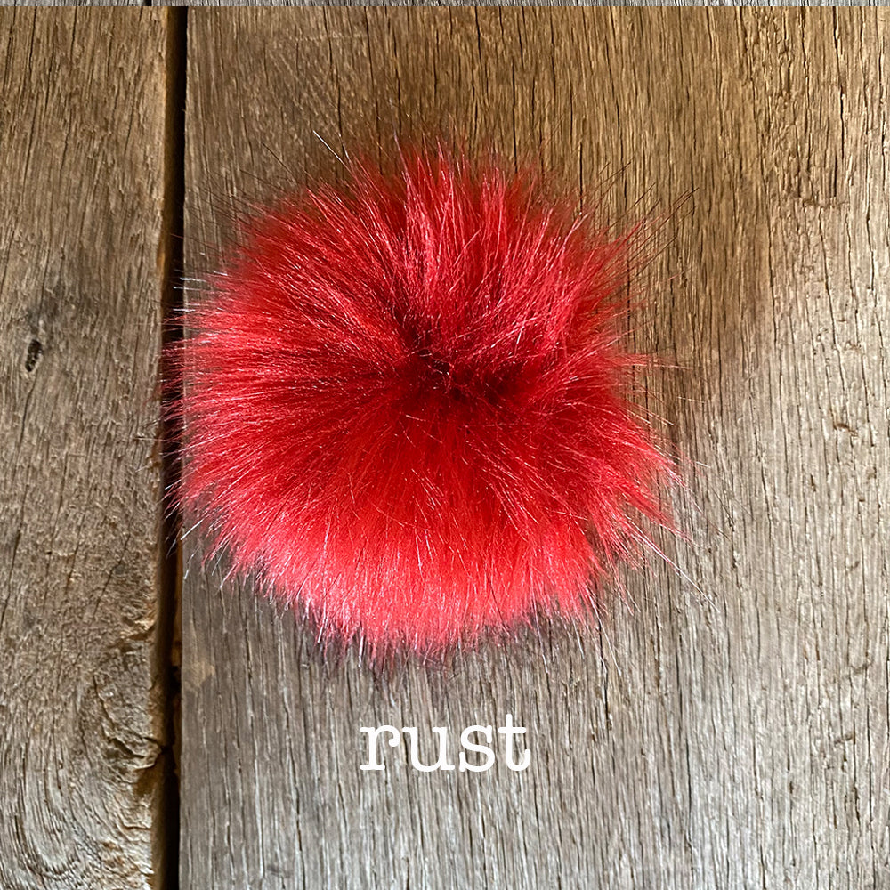 Faux Fur Mini PomPom