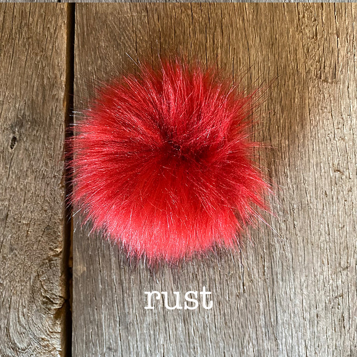 Faux Fur Mini PomPom