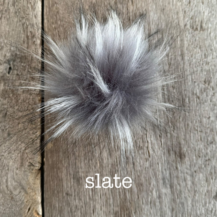 Faux Fur Mini PomPom