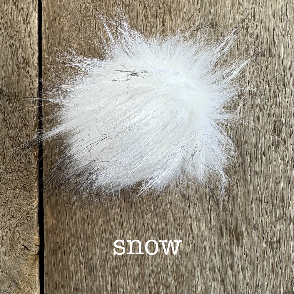 Faux Fur Mini PomPom