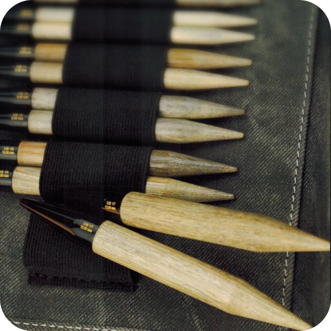 Lykke Driftwood Interchangeable Knitting Needle Set - Haus of Yarn
