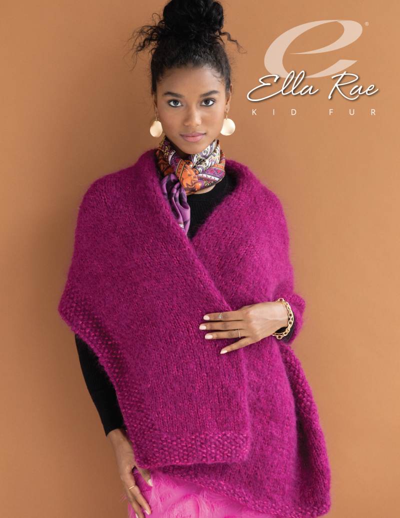 Kid Fur Paulina Poncho Wrap Pattern