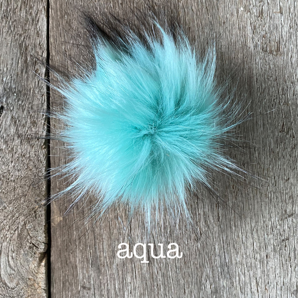 Faux Fur Mini PomPom