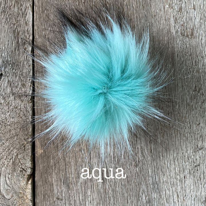 Faux Fur Mini PomPom