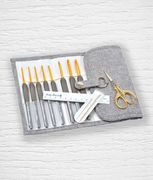 Etimo Premium Gold Crochet Hook Set