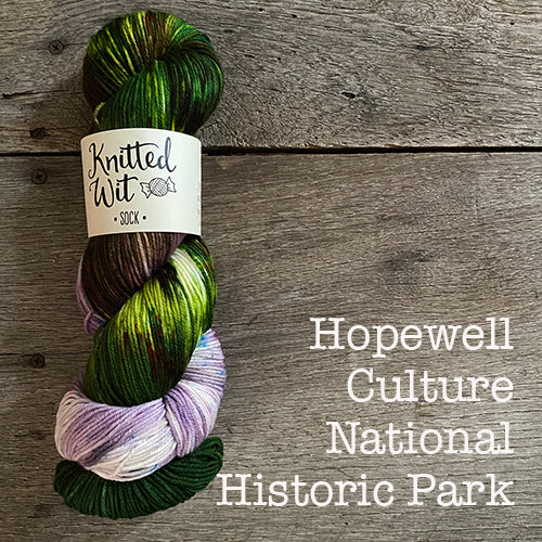 Knitted Wit Craft the Parks Sock