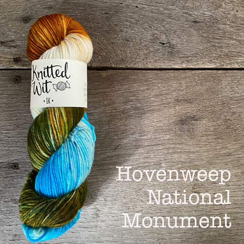 Knitted Wit Craft the Parks Sock