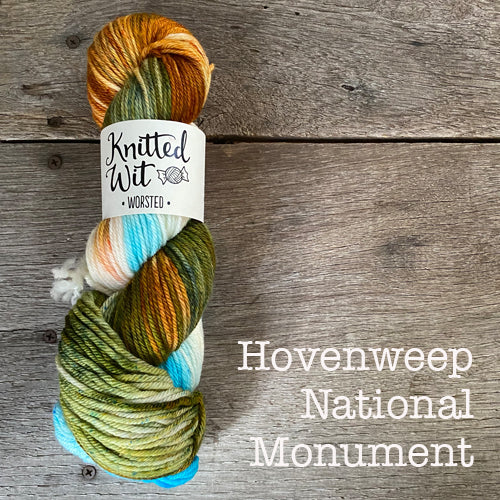 Knitted Wit Craft the Parks Worsted