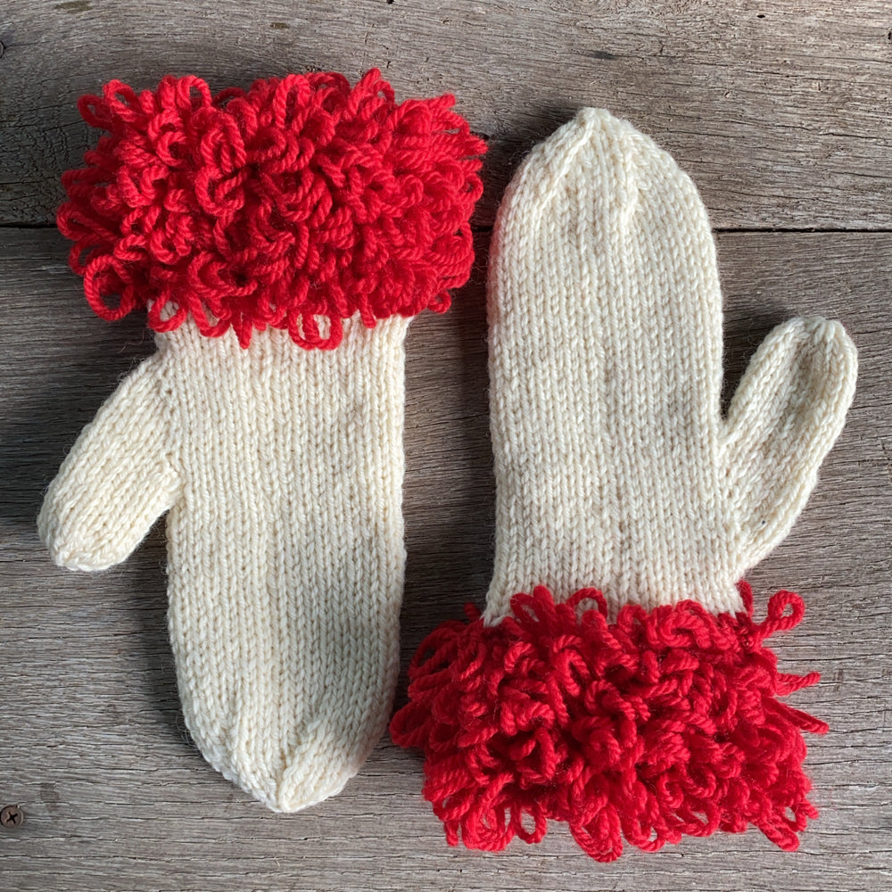 Loop Mitts Haus of Yarn Pattern