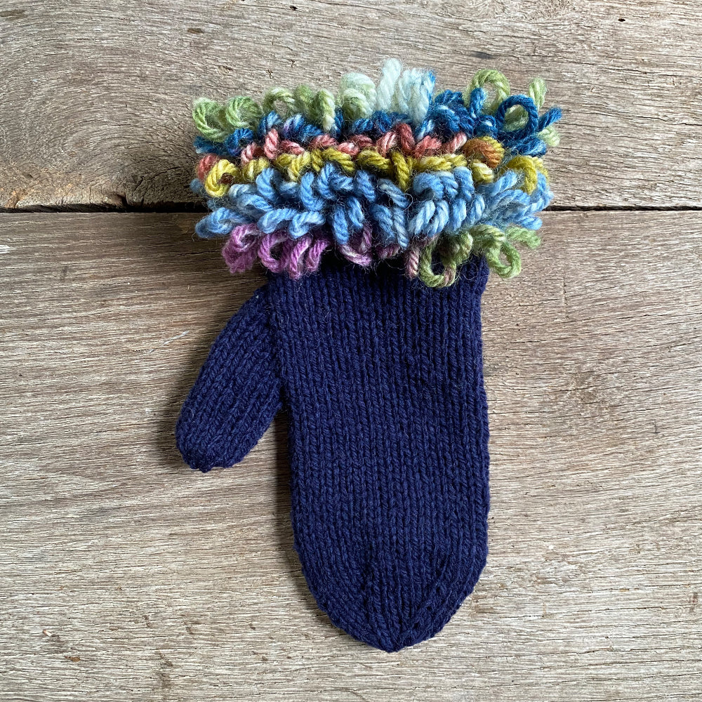 Loop Mitts Haus of Yarn Pattern