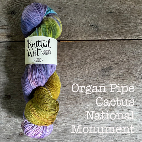 Knitted Wit Craft the Parks Sock