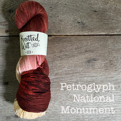 Knitted Wit Craft the Parks Sock