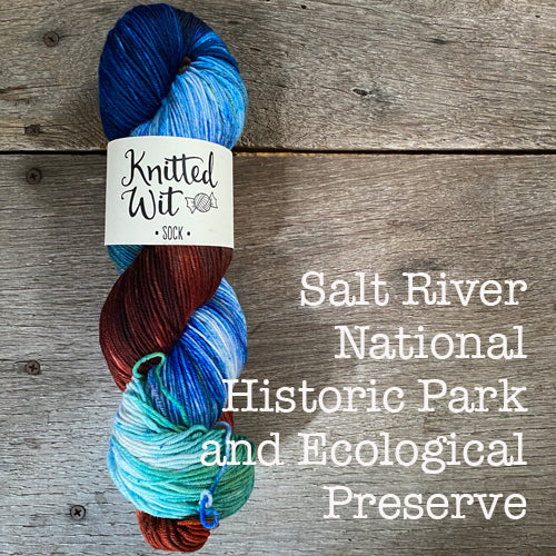 Knitted Wit Craft the Parks Sock