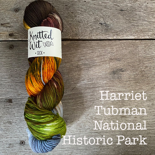 Knitted Wit Craft the Parks Sock