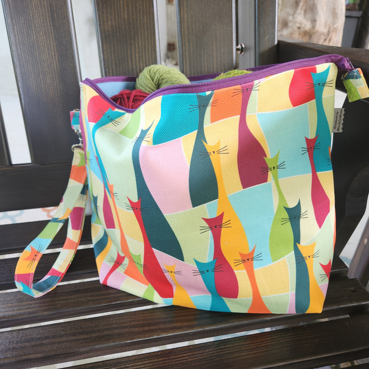 Open Wider Large Wedge Bag