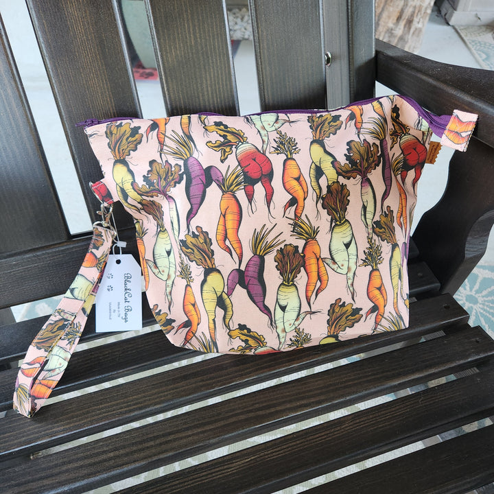 Open Wider Large Wedge Bag