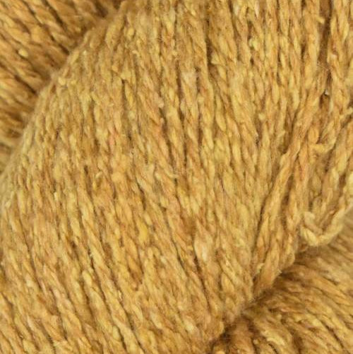 Close-up of a ball of brown yarn