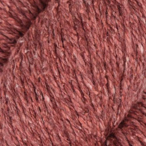 Close-up of a ball of brown yarn