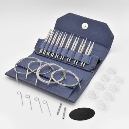 Lykke 3.5 inch Interchangeable Knitting Needle Set - Haus of Yarn