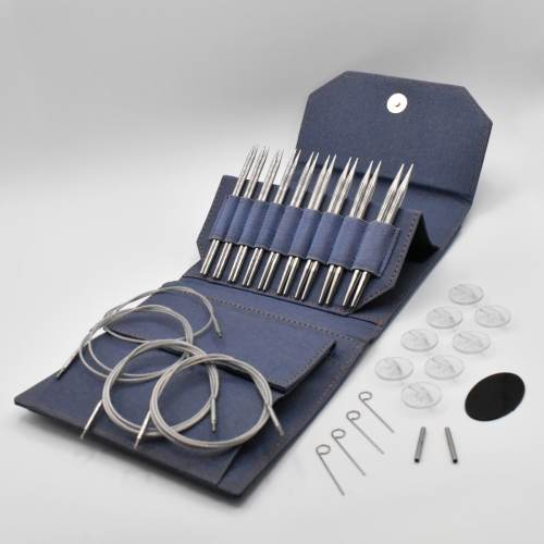 Lykke 5 inch Interchangeable Knitting Needle Set - Haus of Yarn