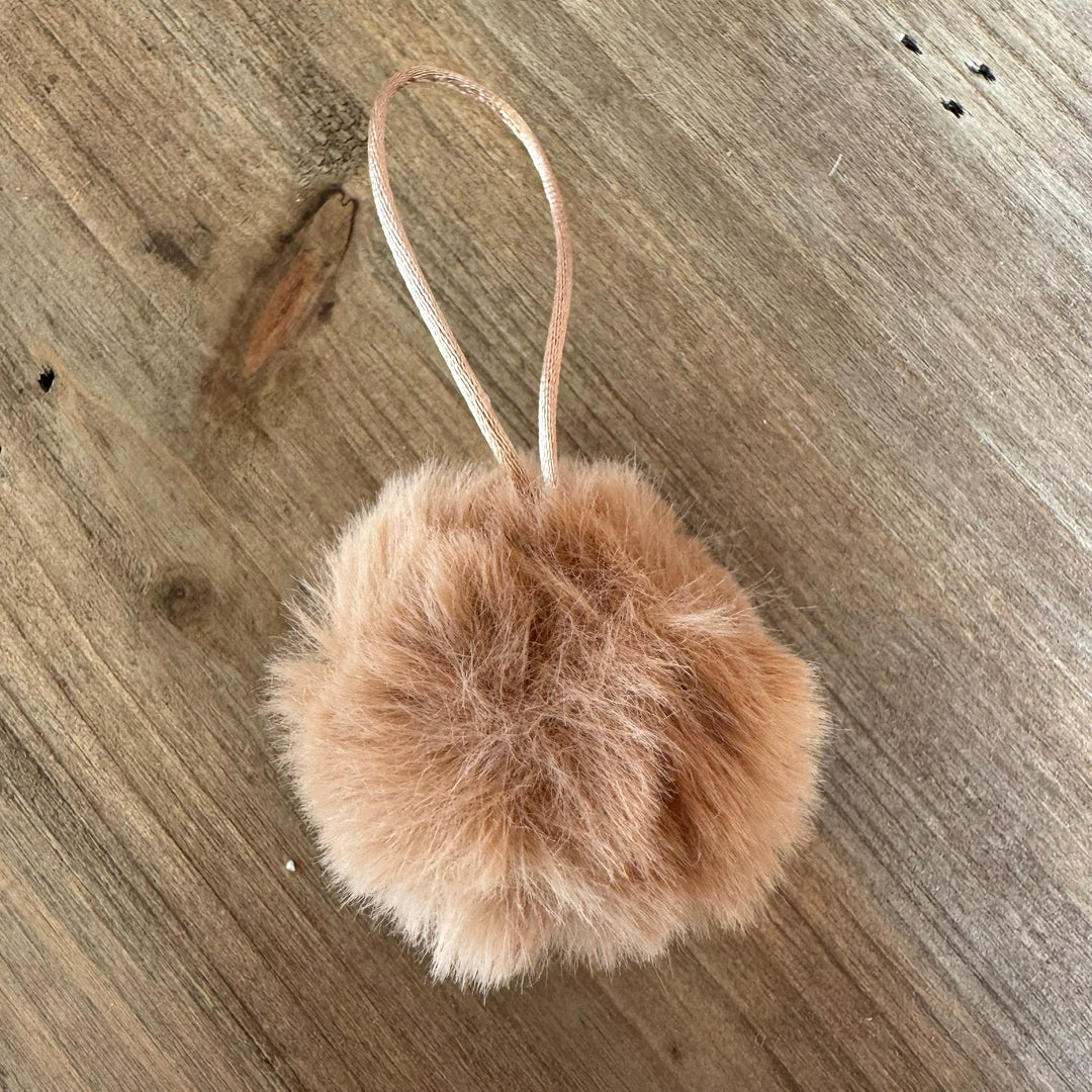 Pompom Tassel Set of 4 w cord