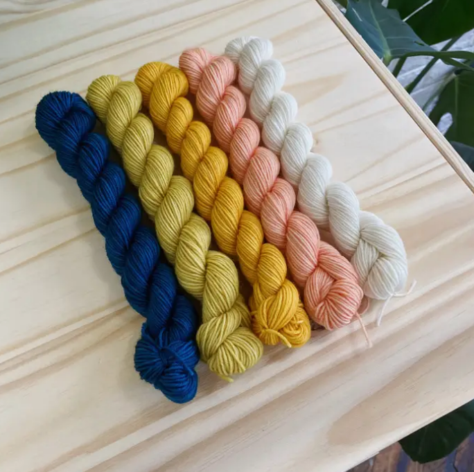Cottage Sock Yarn Mini Skein Set
