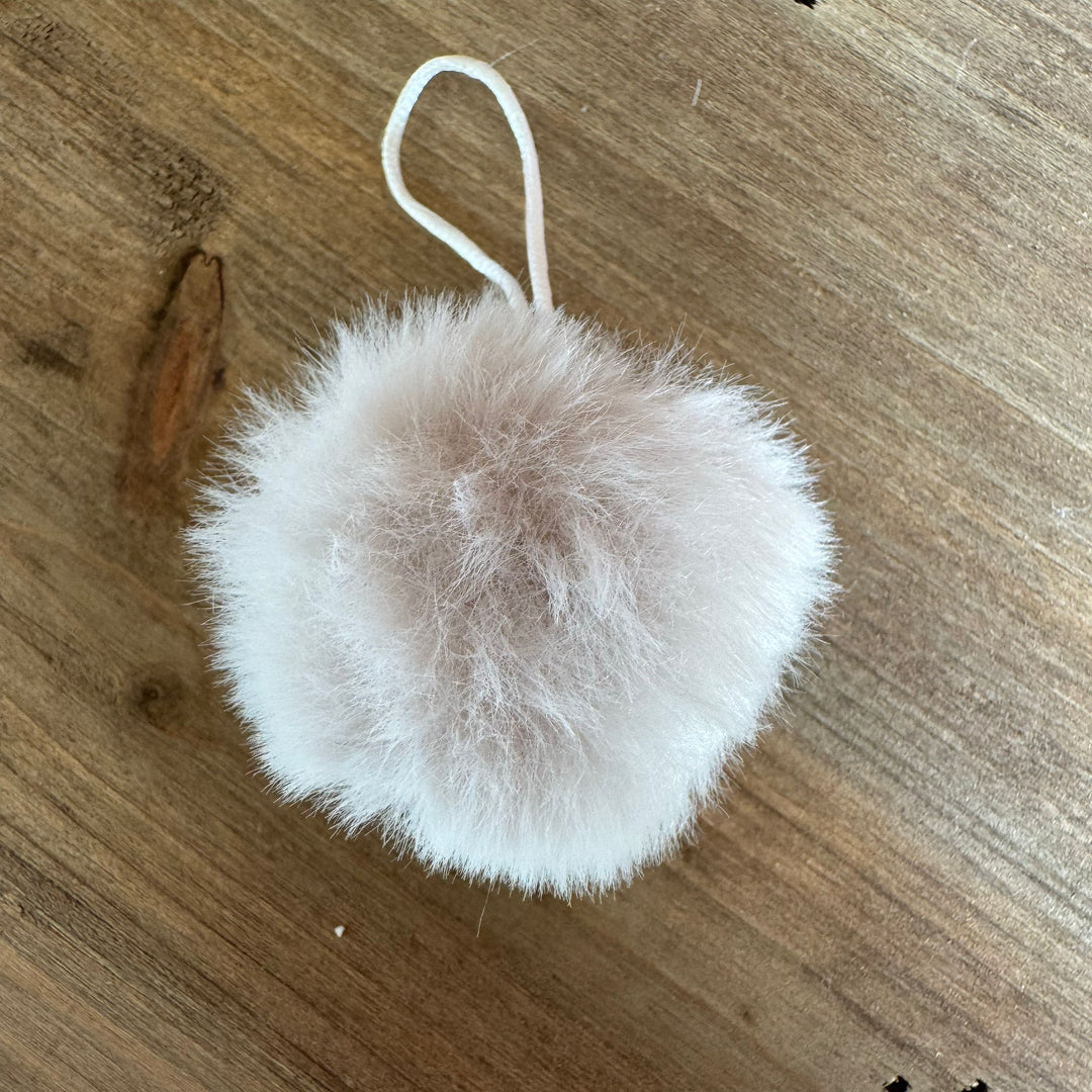 Pompom Tassel Set of 4 w cord