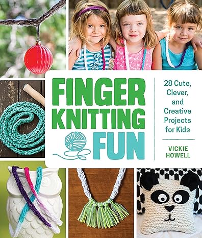 Finger Knitting Fun Book Book