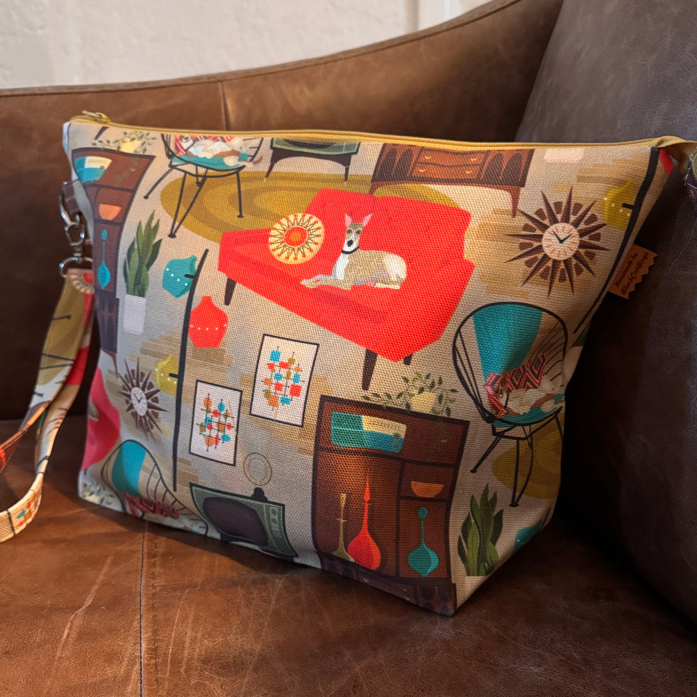 Open Wider Large Wedge Bag