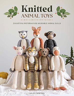 Knitted Animal Toys Book