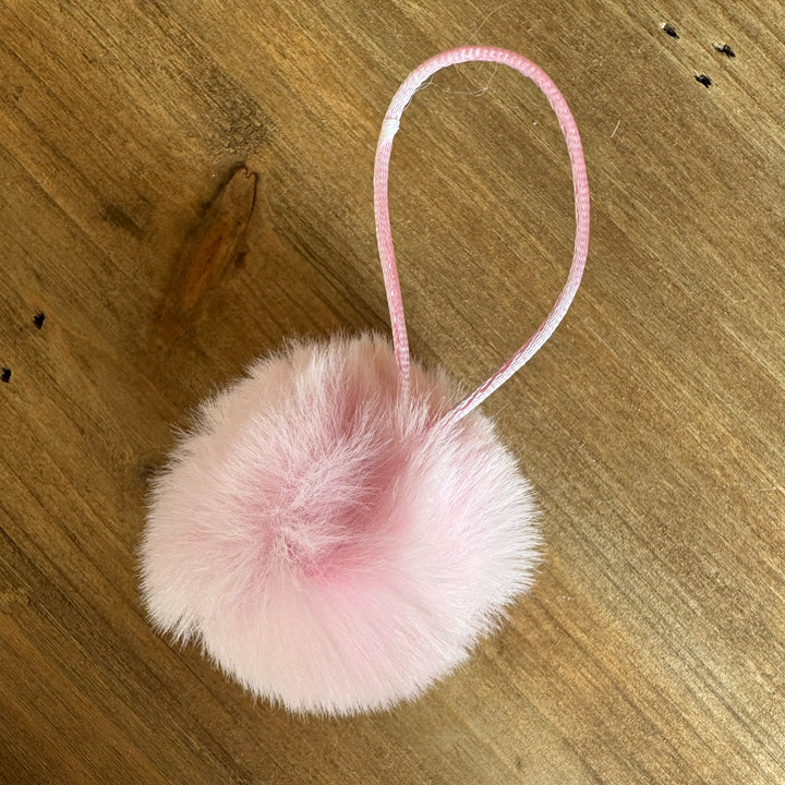 Pompom Tassel Set of 4 w cord