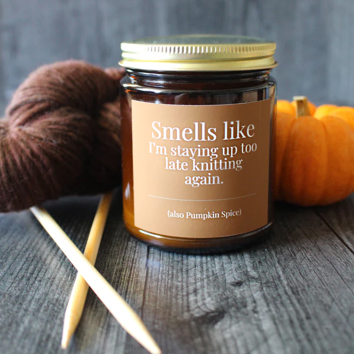 Coconut Soy Wax Candles for Knitters