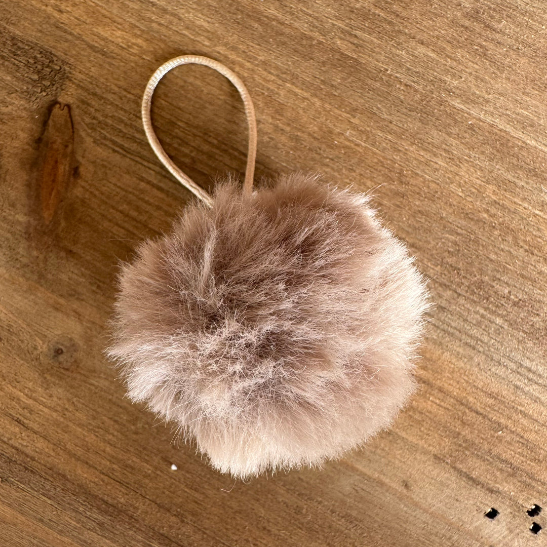 Pompom Tassel Set of 4 w cord