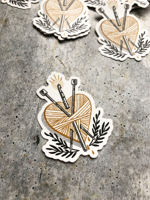 Three of Wands Sticker