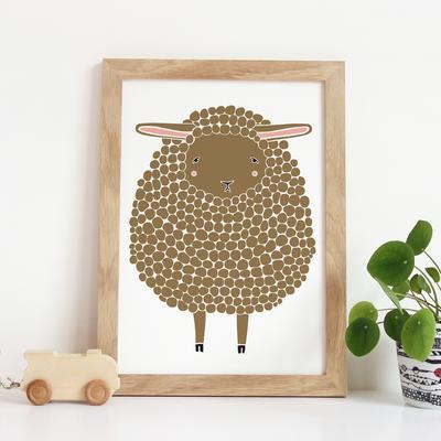 Gingiber Art Print - Haus of Yarn