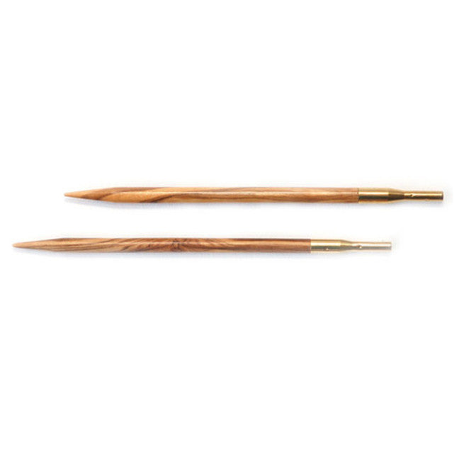 addi Nature Olive Wood Click Interchangeable Tips - Haus of Yarn