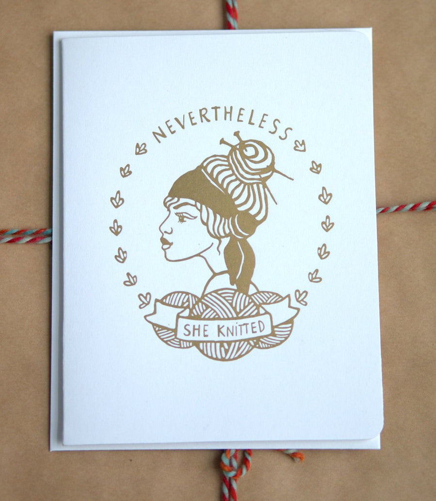 NerdBirdMakery Cards w envelopes - Haus of Yarn