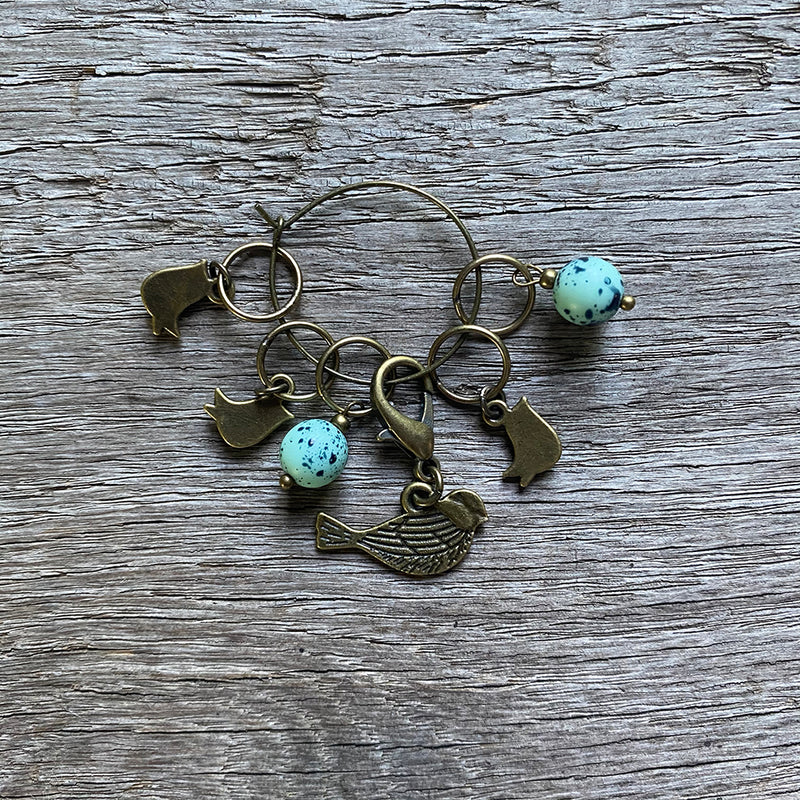 Animal Family Stitch Marker Set