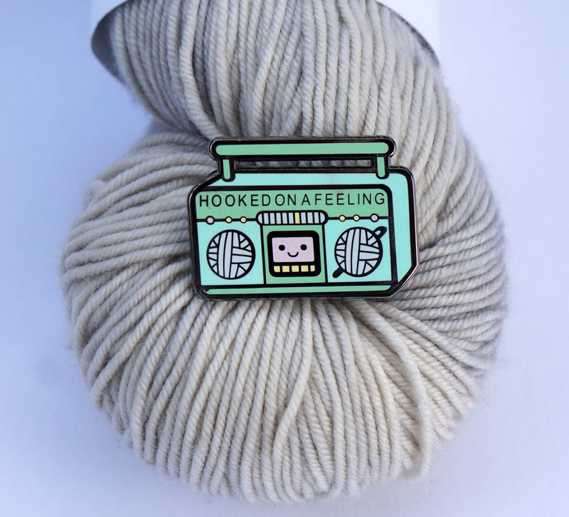 NerdBirdMakery Enamel Pin - Haus of Yarn
