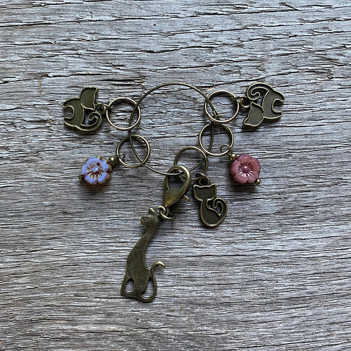 Animal Family Stitch Marker Set